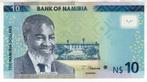 Namibie 10 Dollar unc 2021, Verzenden, Overige landen