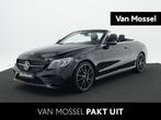 Mercedes-Benz C-klasse Cabrio 180 Premium Plus Pack Automaat, Auto's, Mercedes-Benz, 12 maanden, 4 stoelen, Zwart, 92 €/maand