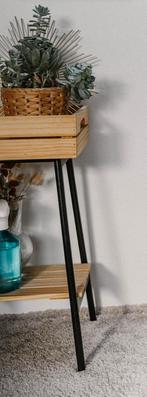 Houten plantenstandaard, Ophalen