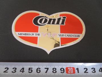 sticker hart hartje CONTI member of the vip card club beschikbaar voor biedingen