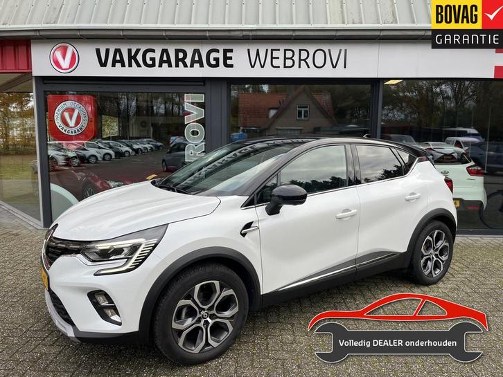 Renault Captur 1.0 TCe 90 Intens 10.4" Scherm Nwe Trekhaak, Auto's, Renault, Bedrijf, Te koop, Captur, 360° camera, ABS, Achteruitrijcamera