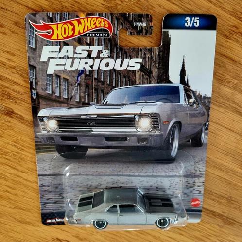 231 - Hotwheels Chevrolet Nova SS in verpakking., Hobby en Vrije tijd, Modelauto's | Overige schalen, Nieuw, Auto, Ophalen of Verzenden
