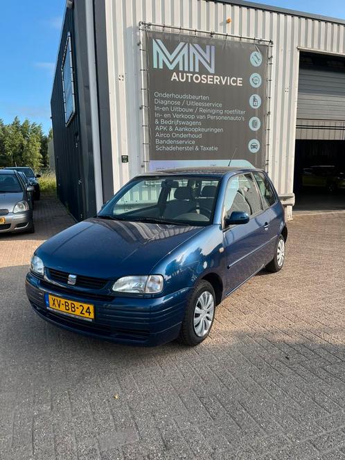 Seat Arosa 1.4 44KW Automaat 1999 Blauw, Auto's, Seat, Bedrijf, Arosa, Benzine, Hatchback, Automaat, Origineel Nederlands, Blauw