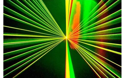 TE HUUR Laser 400 RGB, Hobby en Vrije tijd, Feestartikelen | Verhuur, Zo goed als nieuw, Overige, Ophalen