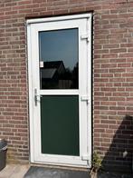 Kunststof buitendeur en kozijn, Doe-het-zelf en Verbouw, Ophalen, Kunststof, Gebruikt, 80 tot 100 cm
