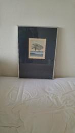 Prachtige ets van Bob Sanders, 'Bomen in het landschap'., Antiek en Kunst, Kunst | Etsen en Gravures, Ophalen