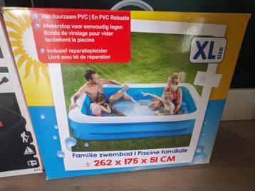Familie XL Zwembad met gratis pomp beschikbaar voor biedingen