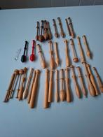 Oude Kantklosjes 35 stuks, Ophalen of Verzenden