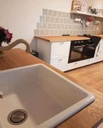 Complete ikea keuken wit/ecru, Huis en Inrichting, Ophalen, Zo goed als nieuw