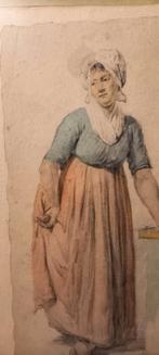 Albert Neuhuys aquarel, Antiek en Kunst, Ophalen of Verzenden