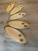Houten boomschors presenteer bordjes, Huis en Inrichting, Ophalen of Verzenden, Nieuw