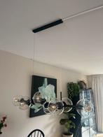 Moderne hanglamp met glazen bollen, Huis en Inrichting, Lampen | Hanglampen, Ophalen, Zo goed als nieuw, Glas, Minder dan 50 cm