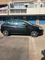 Fiat Punto 1.2 51KW/69PK 3DR Grande 2011 Zwart, Auto's, Voorwielaandrijving, Stof, 4 cilinders, Elektrische ramen