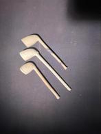 Drie antieke pijpjes, Antiek en Kunst, Ophalen of Verzenden