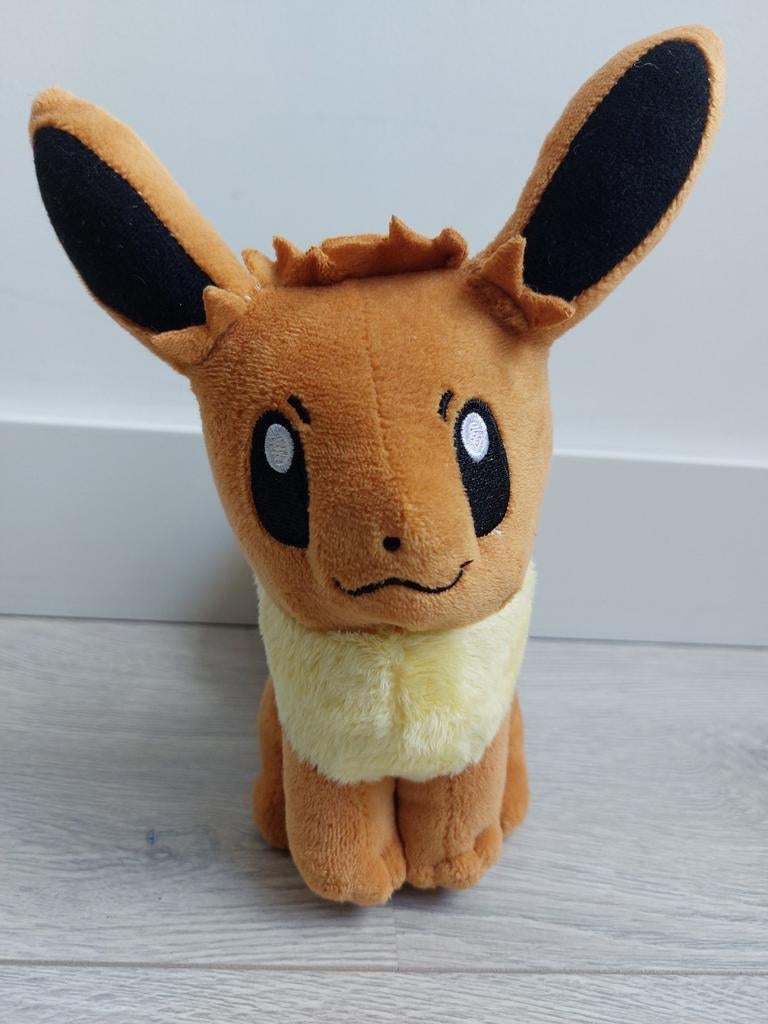 Pokemon knuffel Eevee! 20 cm, Kinderen en Baby's, Speelgoed | Knuffels en Pluche, Ophalen of Verzenden, Zo goed als nieuw, Overige typen