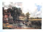 John Constable - Engels landschap met hooiwagen, Ophalen of Verzenden, Zo goed als nieuw, Prent, Buitenland