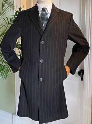 Jupiter Wollen drie-kwart jas, Kleding | Heren, Jassen | Winter, Zo goed als nieuw, Maat 52/54 (L), Bruin, Ophalen of Verzenden