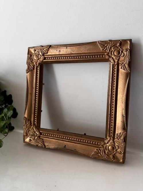 Vintage brocante lijst, Antiek en Kunst, Curiosa en Brocante, Ophalen of Verzenden