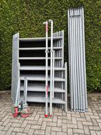 Mooi aluminium rolsteiger 10.20 werkhoogte, Ophalen of Verzenden, Gebruikt, Rolsteiger of Kamersteiger, 5 meter of hoger