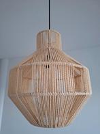 Hanglamp van touw rotan, Huis en Inrichting, Lampen | Hanglampen, Ophalen, Zo goed als nieuw, Minder dan 50 cm