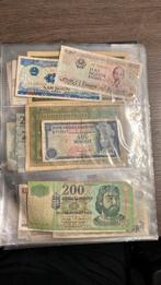 Verzameling bankbiljetten diverse landen, Postzegels en Munten, Ophalen of Verzenden, Nederland en Buitenland, Bankbiljetten