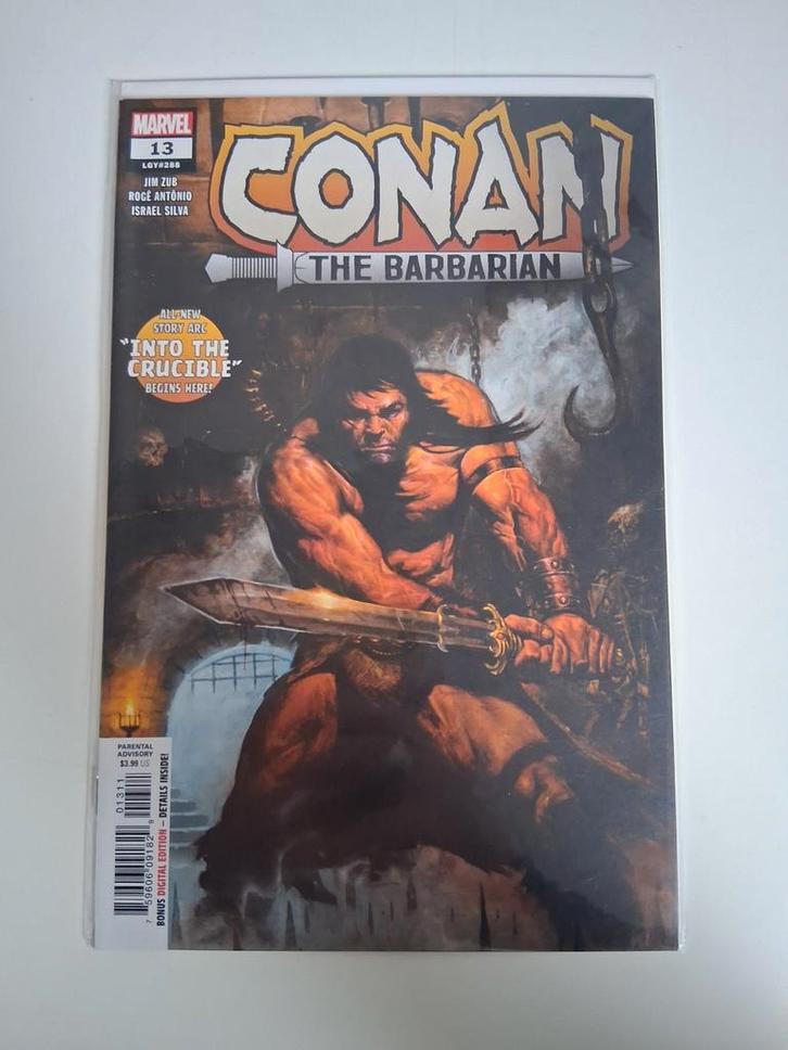 Conan the Barbarian Vol.3 #13, Boeken, Strips | Comics, Zo goed als nieuw, Eén comic, Amerika, Ophalen of Verzenden