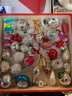 Kerstbal diverse doosjes luxe zilveren antieke kerstballen, Ophalen of Verzenden