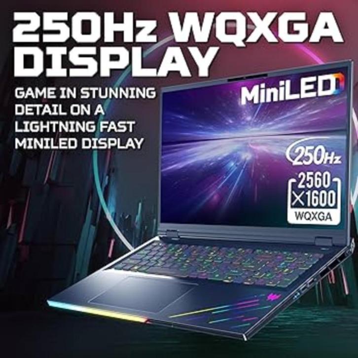 Acer Predator Helios 18 AI PH18-73-9682 Gaming Laptop + Bon!, Computers en Software, Windows Laptops, Nieuw, 17 inch of meer, HDD