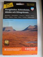 Waterbestendige wandelkaart Kungsleden (Kebnekaise - Abisko), 2000 tot heden, Calazo, Europa Overig, Ophalen of Verzenden