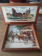 2 tegeltjes, Antiek en Kunst, Antiek | Wandborden en Tegels, Ophalen of Verzenden