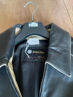 Zwarte leren jas Aldec Cuir - Maat XXXL, Ophalen of Verzenden, Zo goed als nieuw, Maat 56/58 (XL), Zwart
