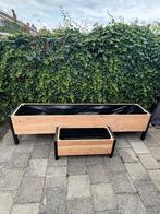 Lange douglas plantenbakken , 2 meter , 2,5 meter, groot, Ophalen, Minder dan 30 cm, Rond, Zo goed als nieuw