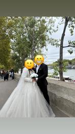 Prachtige Trouwjurk te Koop!, Verzenden, Gedragen, Wit, Trouwjurk