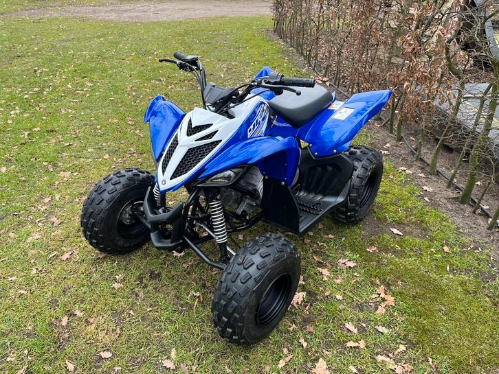 Zeer nette Yamaha YFM 90 R 90cc quad/kinderquad 2021, Motoren, Quads en Trikes, 11 kW of minder, 1 cilinder, Ophalen