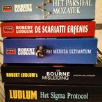 5 Boeken Thrillers Robert Ludlum, Ophalen of Verzenden, Robert Ludlum