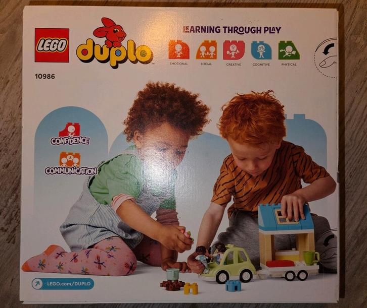 Lego Duplo Familiehuis op wielen (caravan), Kinderen en Baby's, Speelgoed | Duplo en Lego, Nieuw, Duplo, Ophalen of Verzenden