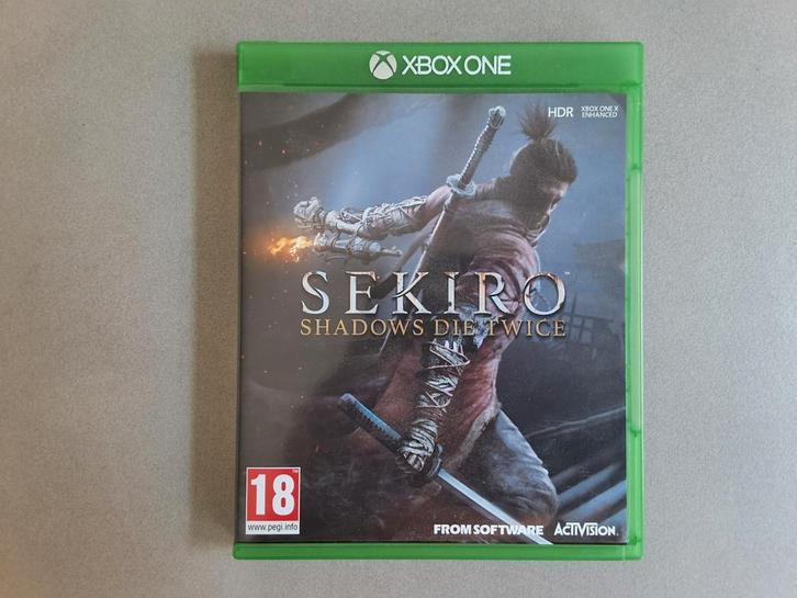 SEKIRO shadows die twice, Spelcomputers en Games, Games | Xbox One, Zo goed als nieuw, Avontuur en Actie, 1 speler, Vanaf 3 jaar