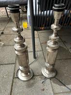 2 zware lamp standaards, Antiek en Kunst, Ophalen of Verzenden, Koper of Brons