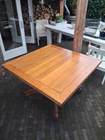 Prachtige brocante eetkamer tafel. Massief eiken, Huis en Inrichting, Tafels | Eettafels, Ophalen, Gebruikt, 100 tot 150 cm, 200 cm of meer
