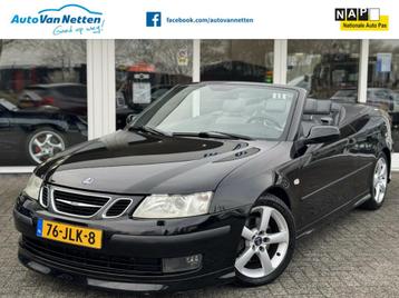 Saab 9-3 Cabrio 2.0T 210pk AutomaatAero,Leder,Clima,Cruise,P beschikbaar voor biedingen