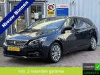 Peugeot 308 SW 1.2 PureTech Blue Lease Premium | TREKHAAK |, Voorwielaandrijving, Gebruikt, 3 cilinders, Zilver of Grijs