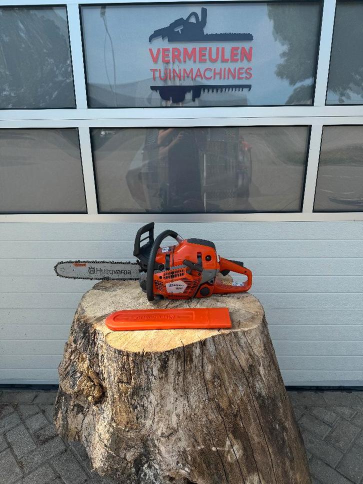 Husqvarna 550XP Motorzaag, Tuin en Terras, Hand-tuingereedschap, Zo goed als nieuw, Overige soorten, Ophalen of Verzenden