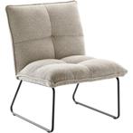 Novalese fauteuil Darkgrey | Pronto Wonen, Ophalen, Nieuw, 75 tot 100 cm, 50 tot 75 cm