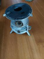 Antiek petroleum stelletje, Ophalen