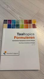 Cees Braas - Taaltopics formuleren, Verzenden, Zo goed als nieuw, Cees Braas; Annemieke de Schepper