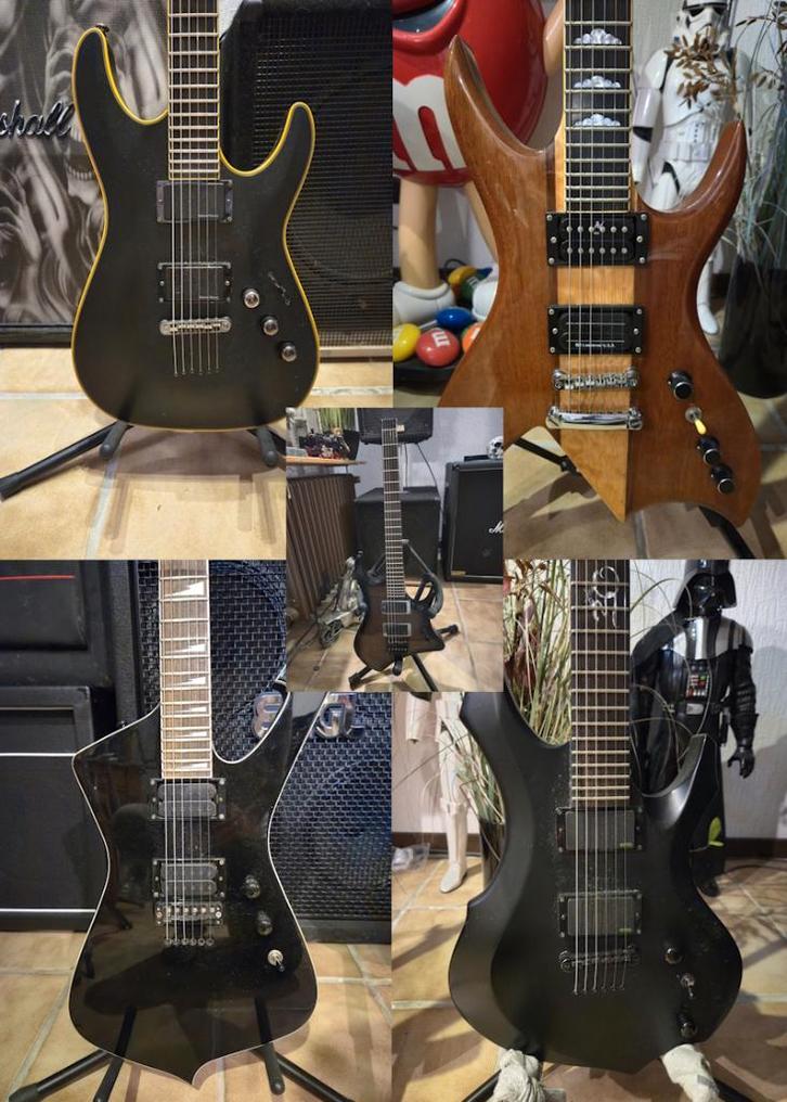 Schecter, Ibanez Iceman, LTD f-2005, Headless Lace - Ruil ?, Muziek en Instrumenten, Snaarinstrumenten | Gitaren | Elektrisch