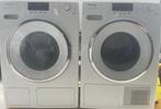 Miele wasmachins Twindos en Droger warmtepomp, Witgoed en Apparatuur, Wasmachines, Ophalen, 6 tot 8 kg, 85 tot 90 cm, 1600 toeren of meer