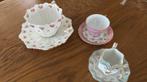 Past times twee kleine en een iets groter, Antiek en Kunst, Antiek | Servies compleet, Ophalen of Verzenden