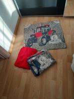Dekbedovertrek CASE TRACTOR  & Hoeslaken  ( 1 persoons ), Kinderen en Baby's, Ophalen of Verzenden, Zo goed als nieuw, Overige kleuren