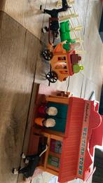 Fisher Price vintage   Western  Town, Ophalen of Verzenden, Gebruikt, Speelset